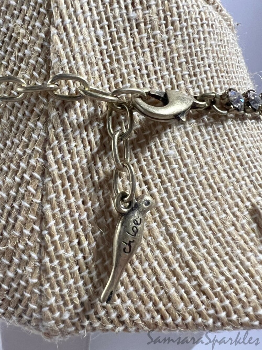 Chloe + Isabel Six-piece Light Blue & Bronze Floral Jewlery Set - Picture 3 of 8